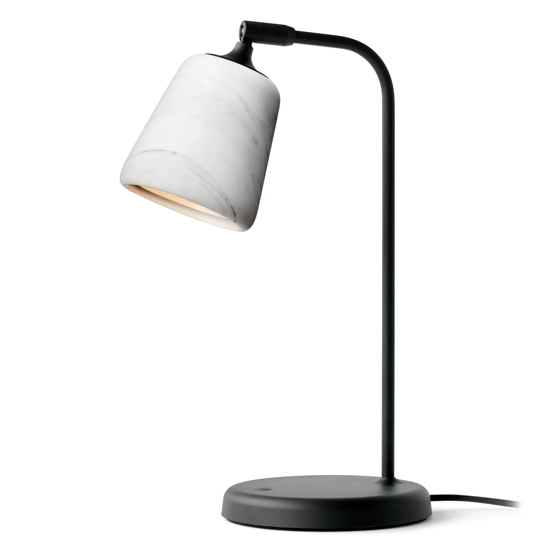 Candeeiro de mesa Material, White marble New Works