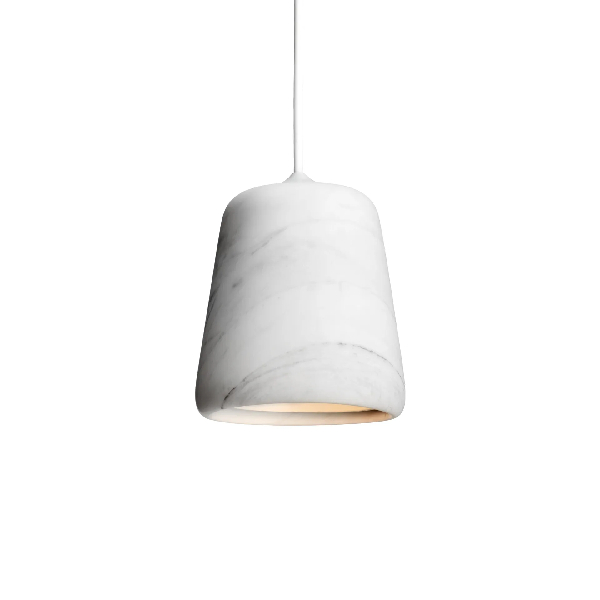 Candeeiro suspenso Material, White marble New Works