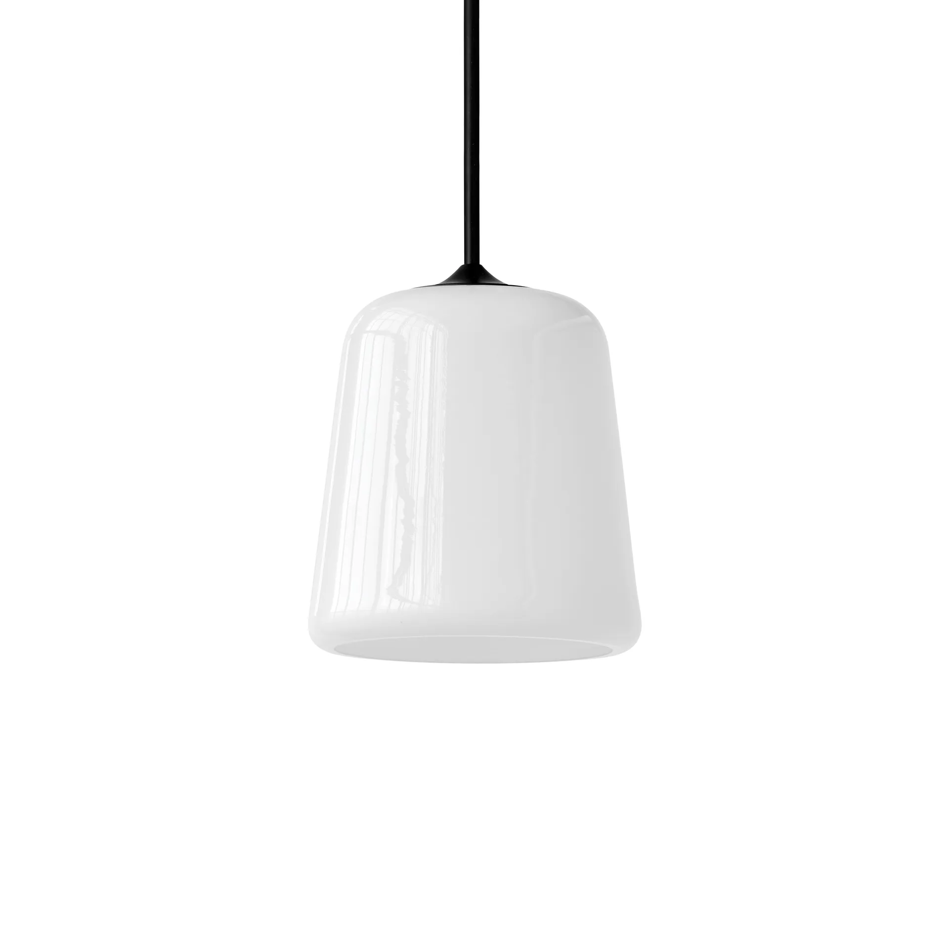 Candeeiro suspenso Material, White opal glass New Works