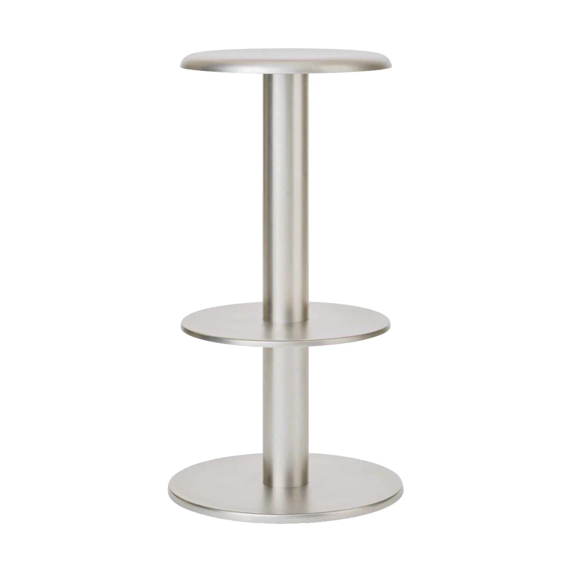 Coupe banco de bar, Aço inoxidável, 76 cm New Works