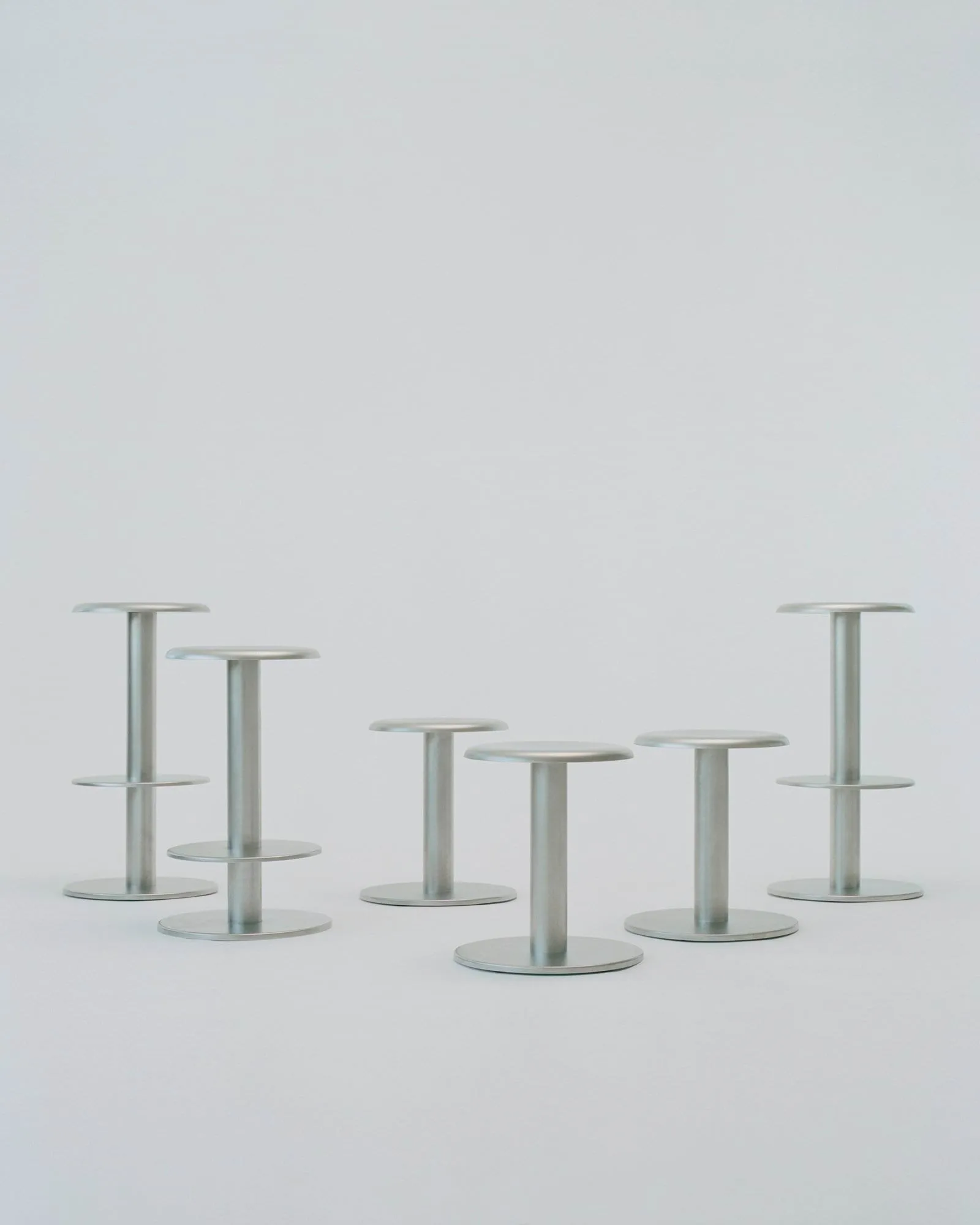 Coupe banco de bar, Aço inoxidável, 76 cm New Works