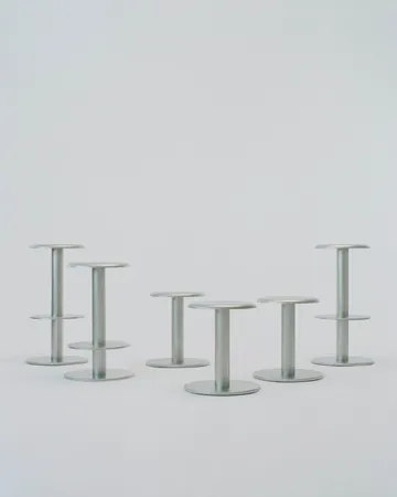 Coupe banco de bar - Aço inoxidável, 76 cm - New Works