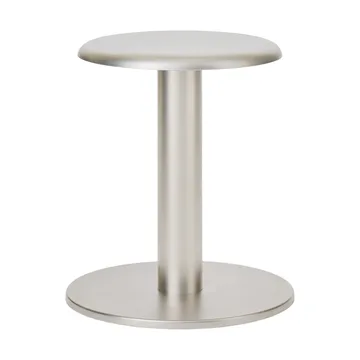 Coupe banco redondo - Aço inoxidável, Ø40x46 cm - New Works