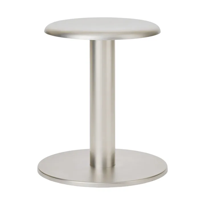 Coupe banco redondo - Aço inoxidável, Ø40x46 cm - New Works