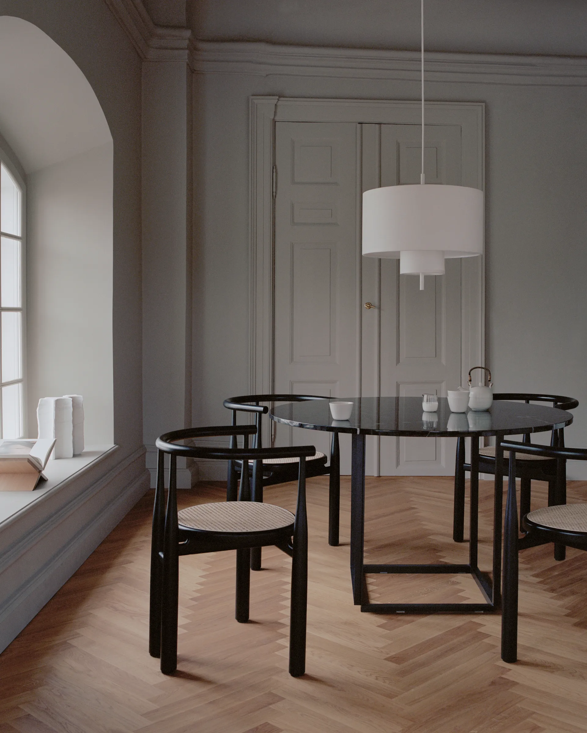 Margin candeeiro pendente Ø50 cm, Branco New Works