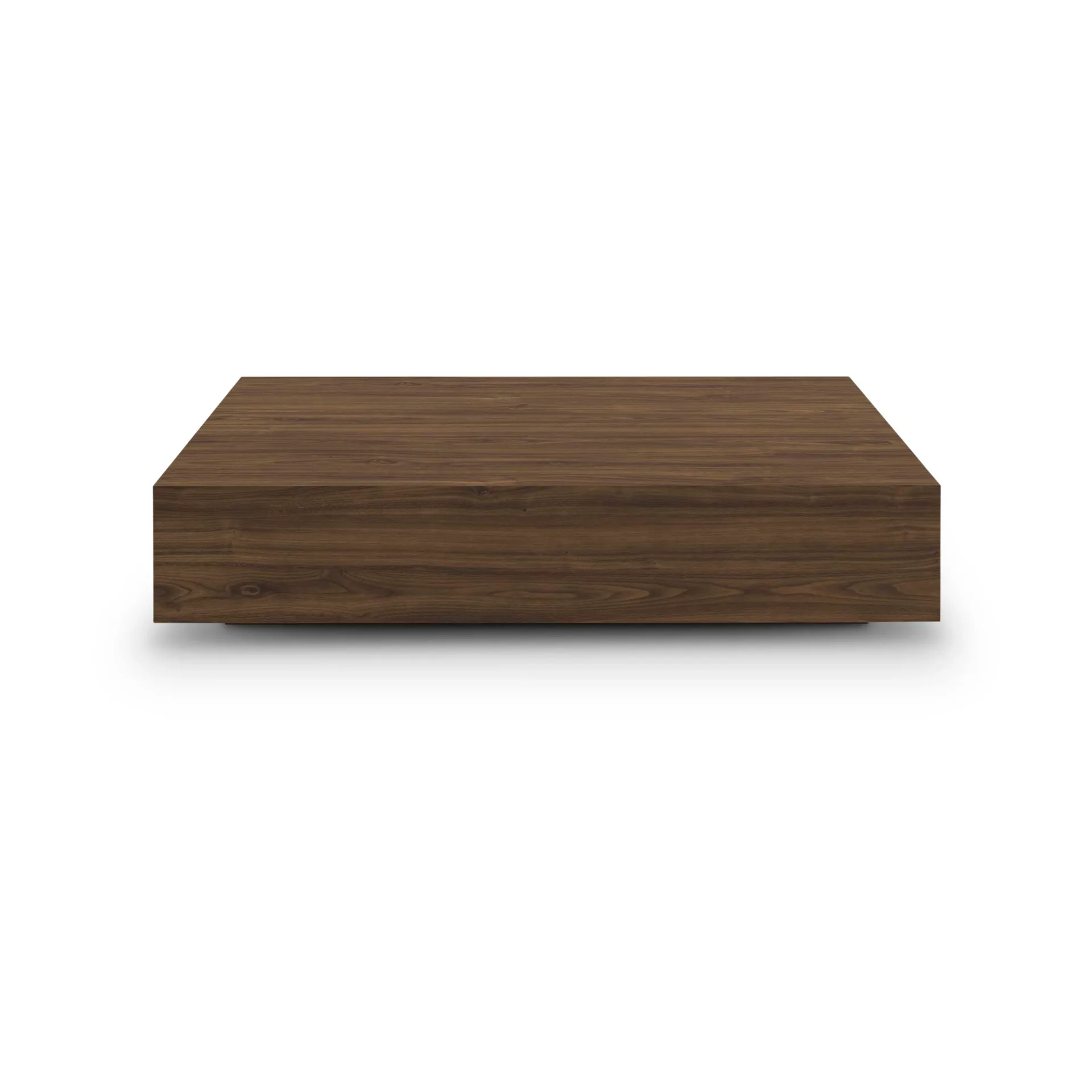 Mass Wide mesa de centro, walnut New Works