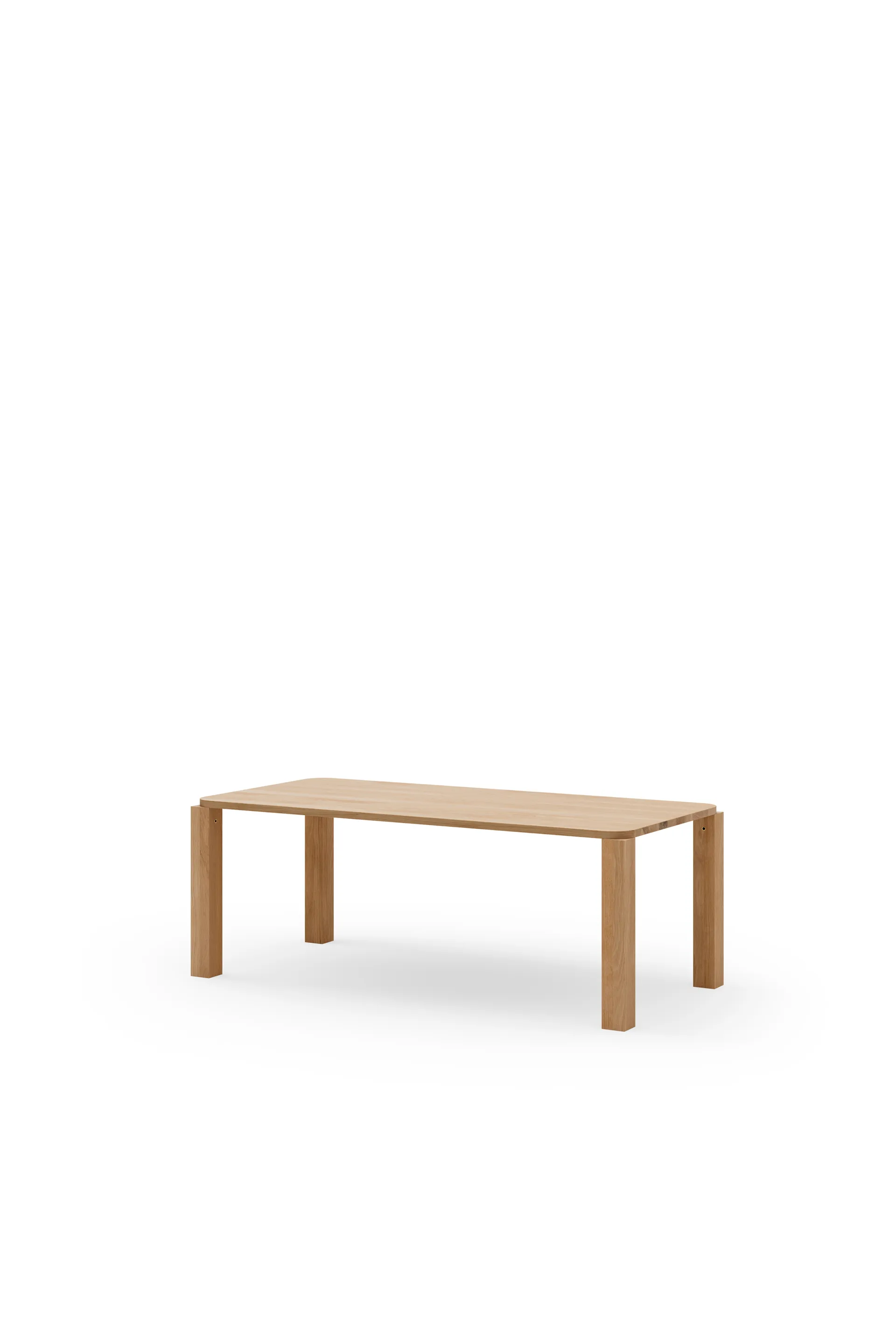 Mesa de jantar Atlas 200x95 cm, Natural Oak New Works