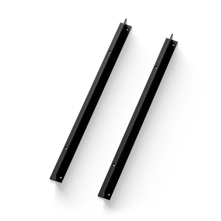 Suporte mural New Works 45 cm 2 unidades - Preto - New Works