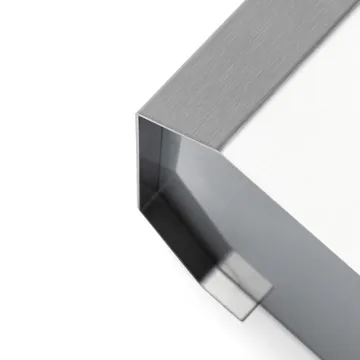 Nichba caixote do lixo - Aço inoxidável escovado, 12 l - Nichba