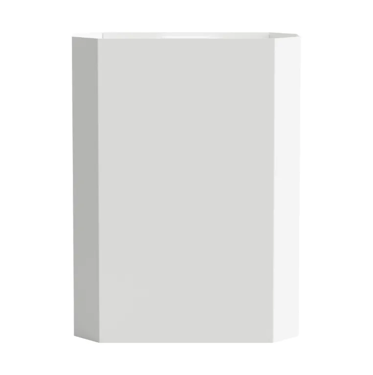Nichba caixote do lixo, White, 12 l Nichba