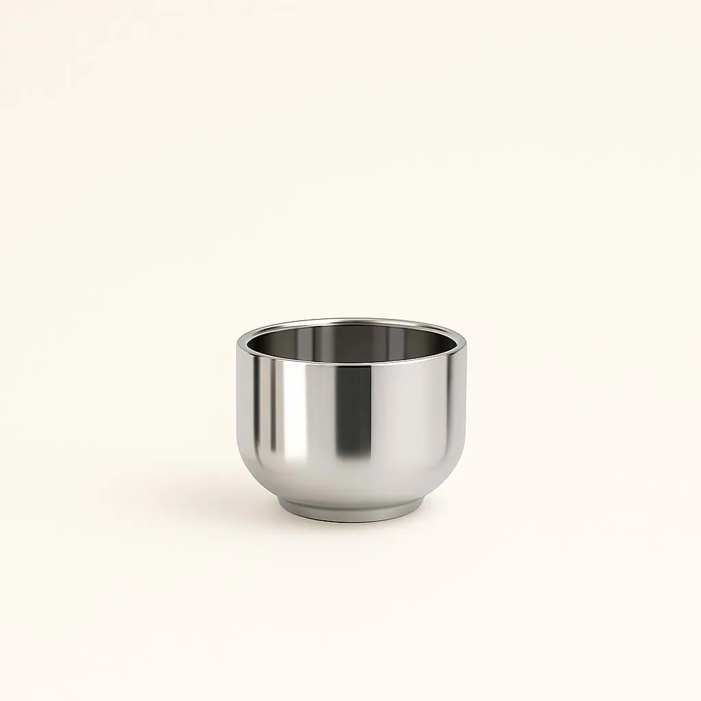 Nichba chávena de espresso, Aço inoxidável, Ø7 cm Nichba