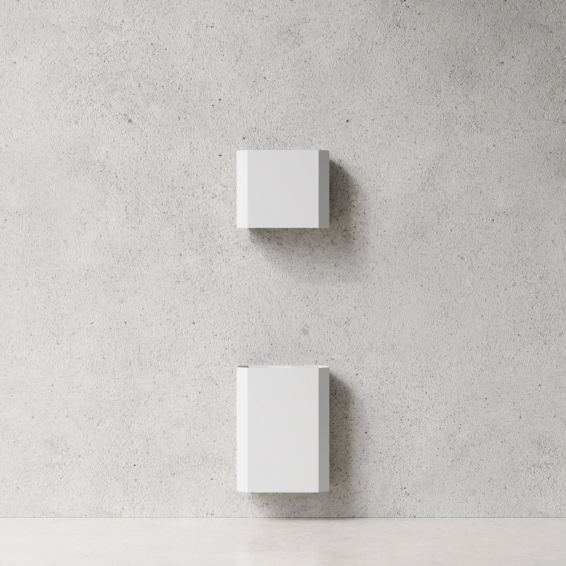 Nichba dispensador de papel, Branco Nichba