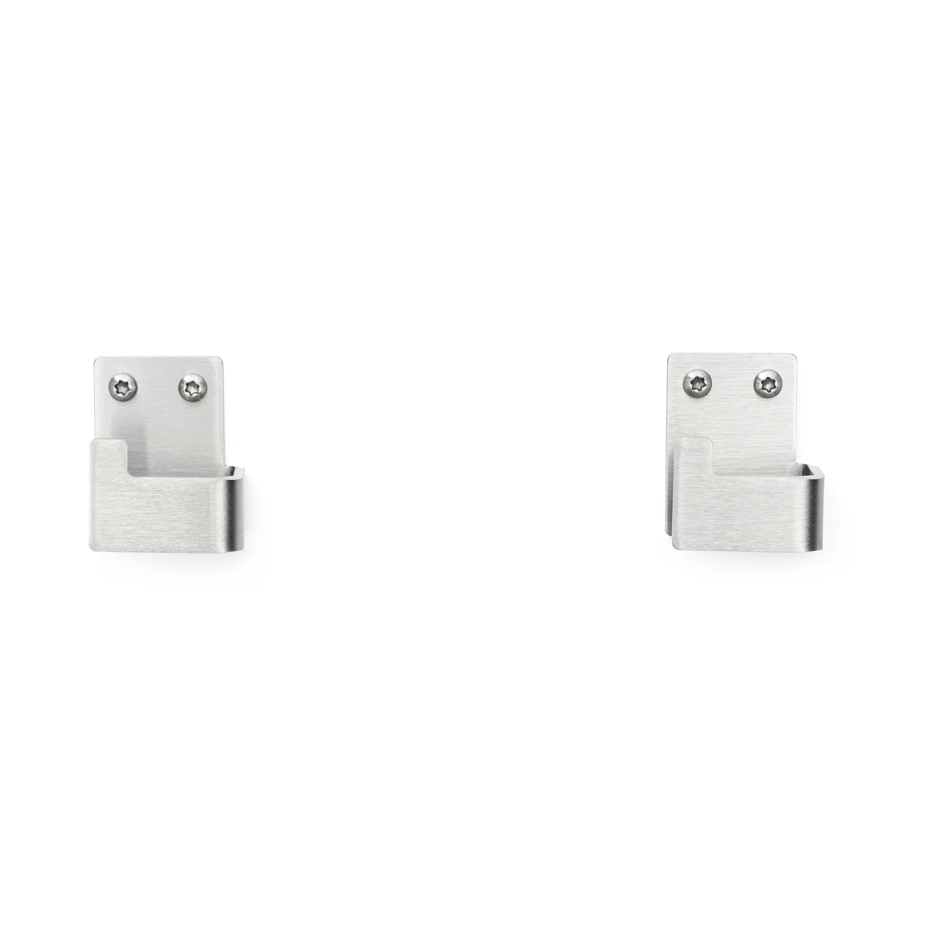 Nichba gancho para toalha, Aço inoxidável escovado, pack de 2 Nichba