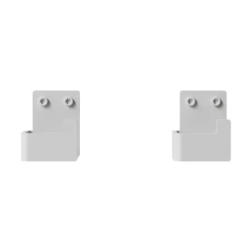 Nichba gancho para toalha - Branco, conjunto de 2 - Nichba