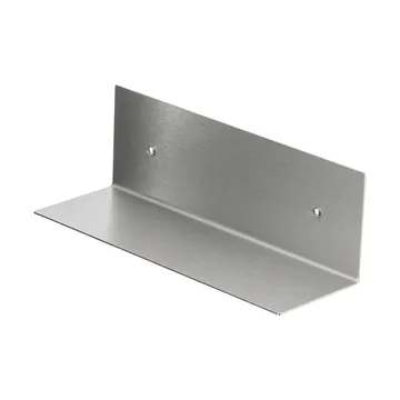 Nichba prateleira de casa de banho - Aço inoxidável escovado, 30 cm - Nichba