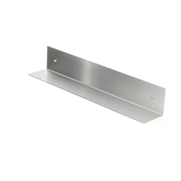 Nichba prateleira de casa de banho - Aço inoxidável escovado, 60 cm - Nichba