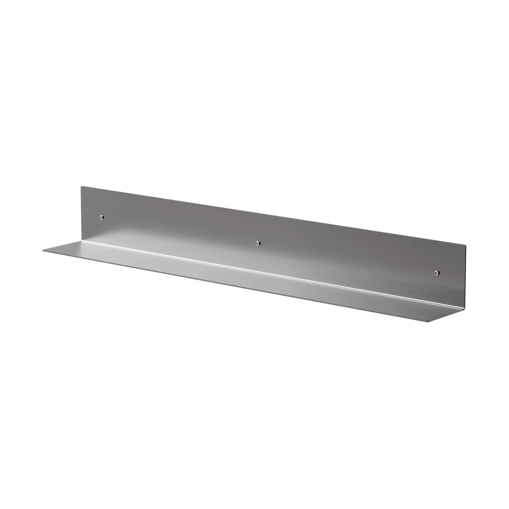 Nichba prateleira de casa de banho, Aço inoxidável escovado, 80 cm Nichba