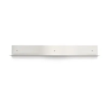 Nichba prateleira de casa de banho - Aço inoxidável escovado, 80 cm - Nichba