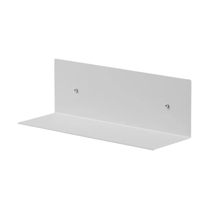 Nichba prateleira de casa de banho - Branco, 30 cm - Nichba