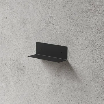 Nichba prateleira de casa de banho - Preto, 30 cm - Nichba
