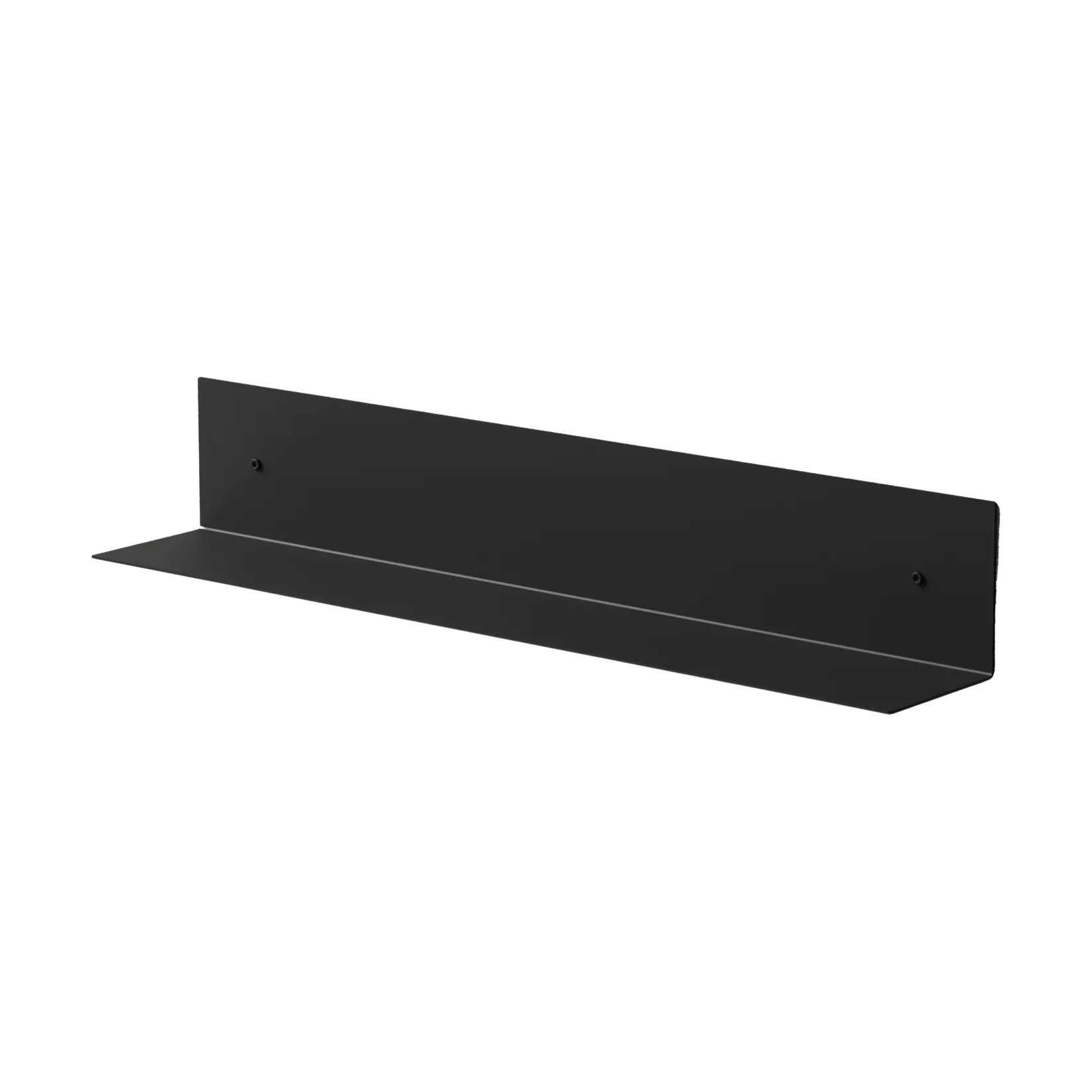 Nichba prateleira de casa de banho, Preto, 60 cm Nichba