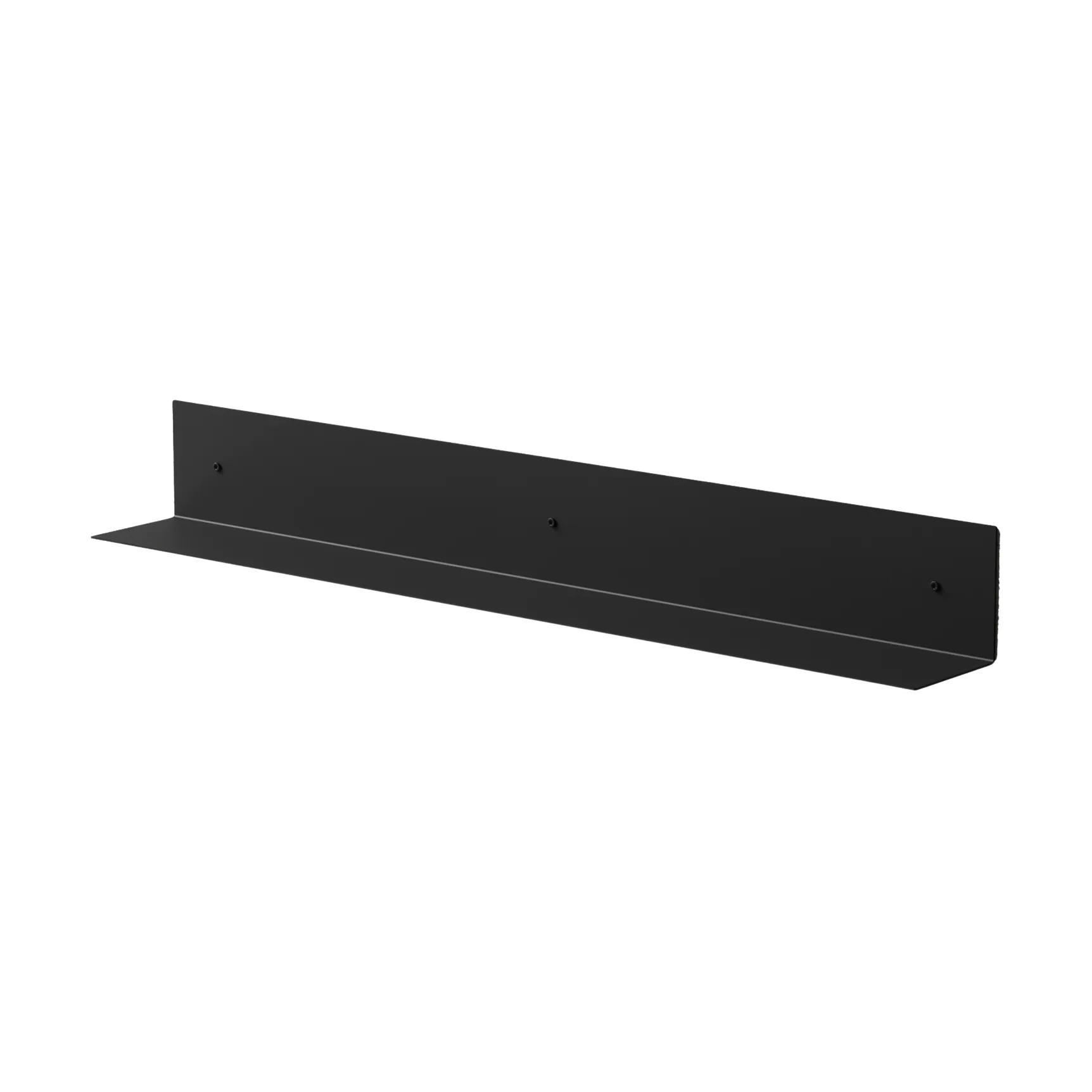 Nichba prateleira de casa de banho, Preto, 80 cm Nichba