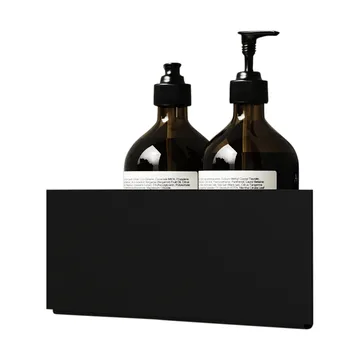 Nichba prateleira de duche - Preto, canto - Nichba