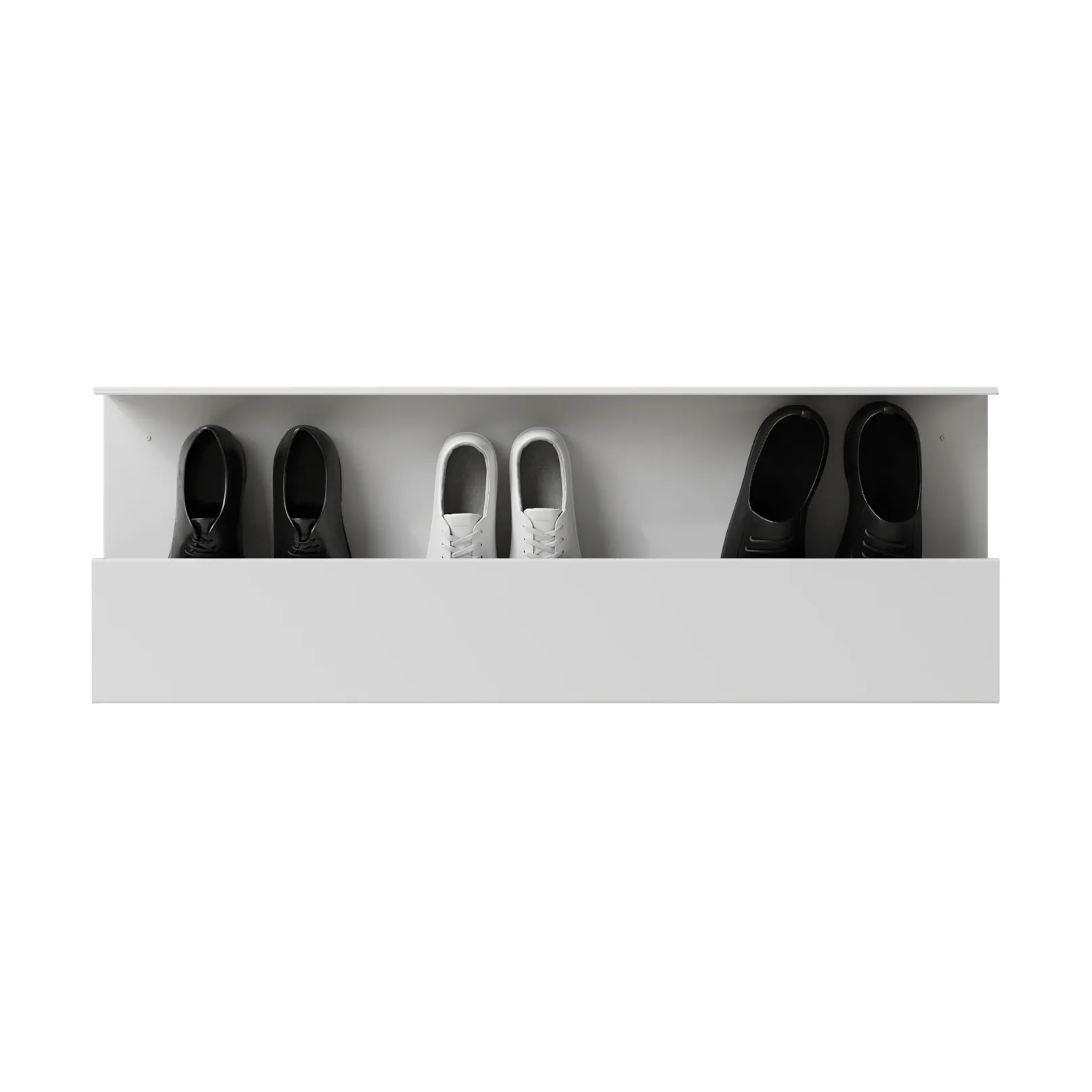 Nichba sapateira, Branco, 100 cm Nichba