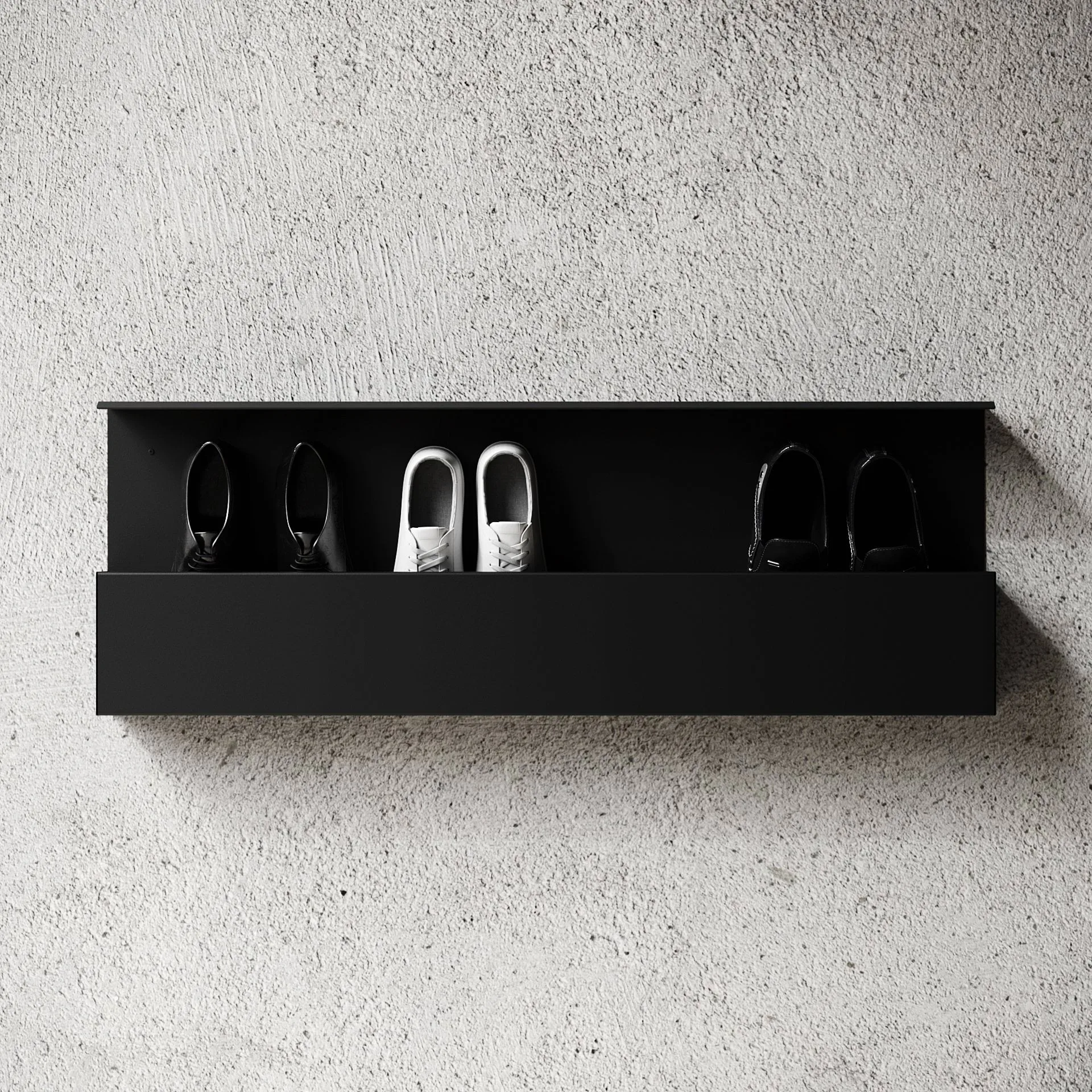 Nichba sapateira, Preto, 100 cm Nichba