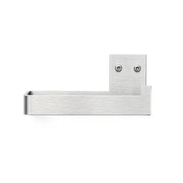 Nichba suporte para papel higiénico - Aço inoxidável escovado - Nichba