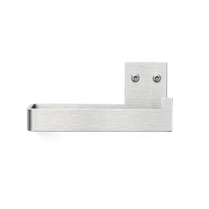 Nichba suporte para papel higiénico - Aço inoxidável escovado - Nichba