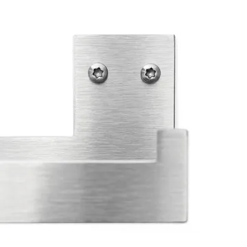Nichba suporte para papel higiénico - Aço inoxidável escovado - Nichba