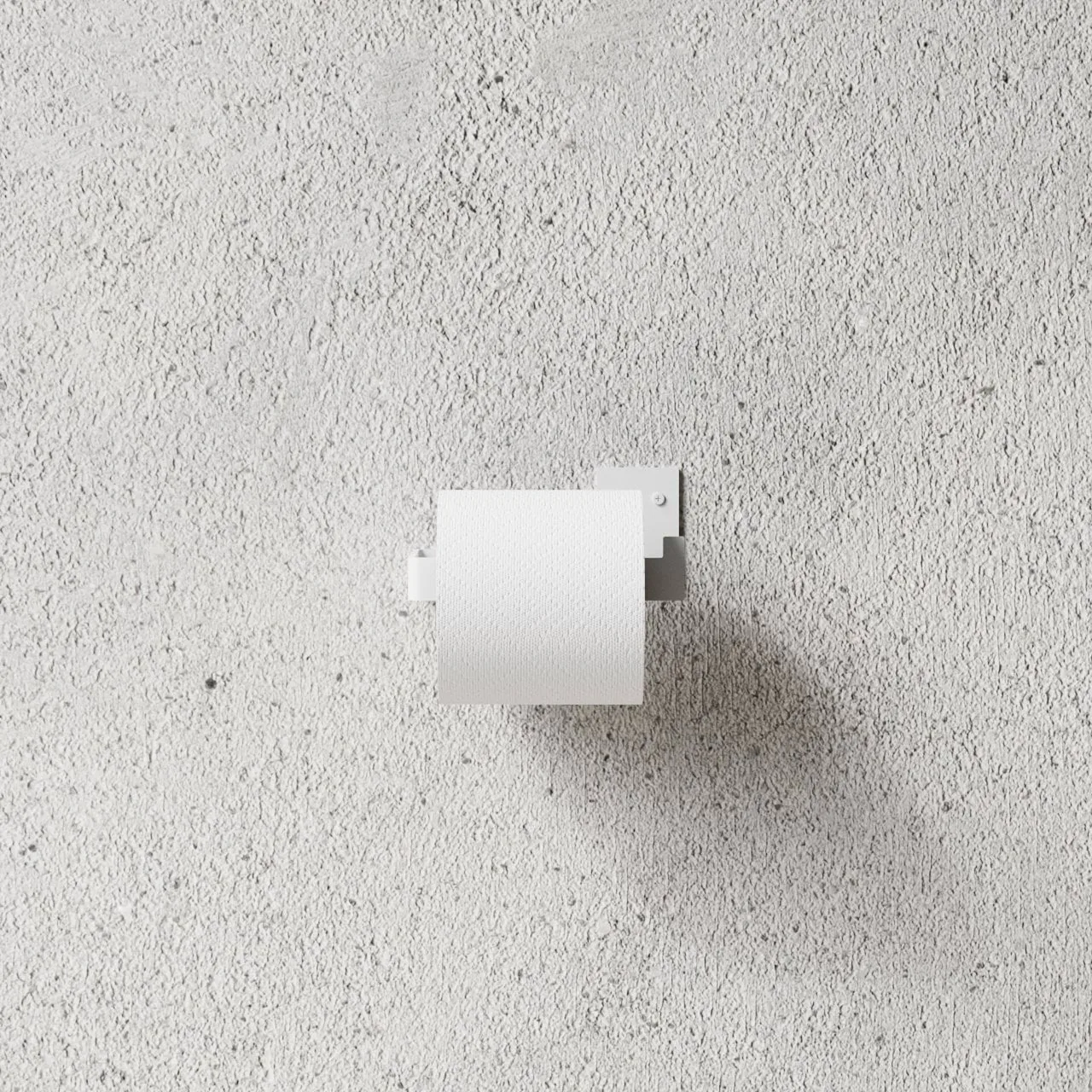 Nichba suporte para papel higiénico, Branco Nichba