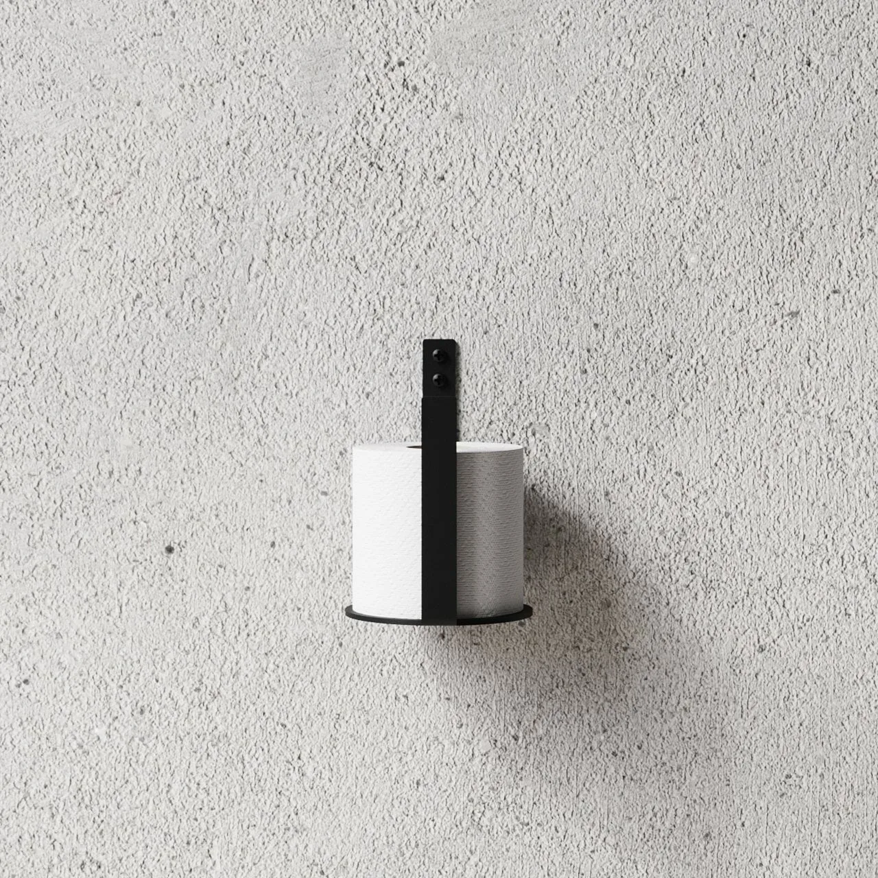 Nichba suporte para rolos de papel higiénico extra, Black Nichba