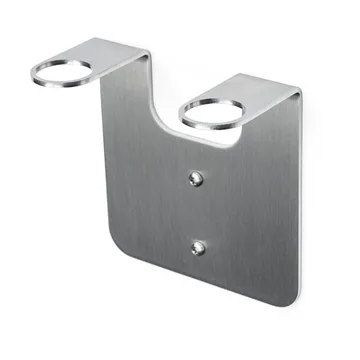 Nichba suporte para sabonete - Aço inox escovado, duplo - Nichba