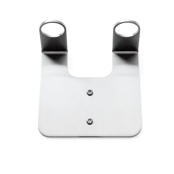 Nichba suporte para sabonete - Aço inox escovado, duplo - Nichba