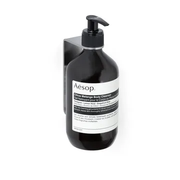 Nichba suporte para sabonete - Aço inox escovado, simples - Nichba