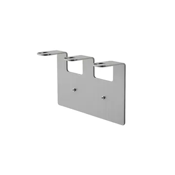 Nichba suporte para sabonete - Aço inoxidável escovado, triplo - Nichba