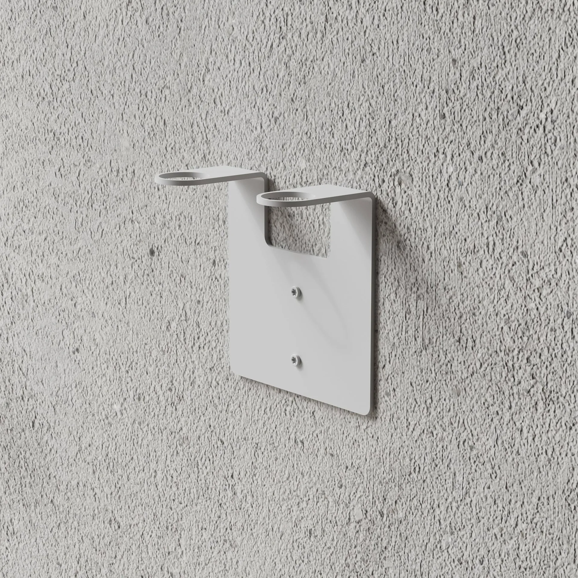 Nichba suporte para sabonete, Branco, duplo Nichba