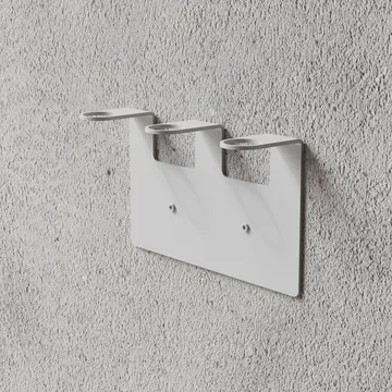 Nichba suporte para sabonete - Branco, triplo - Nichba