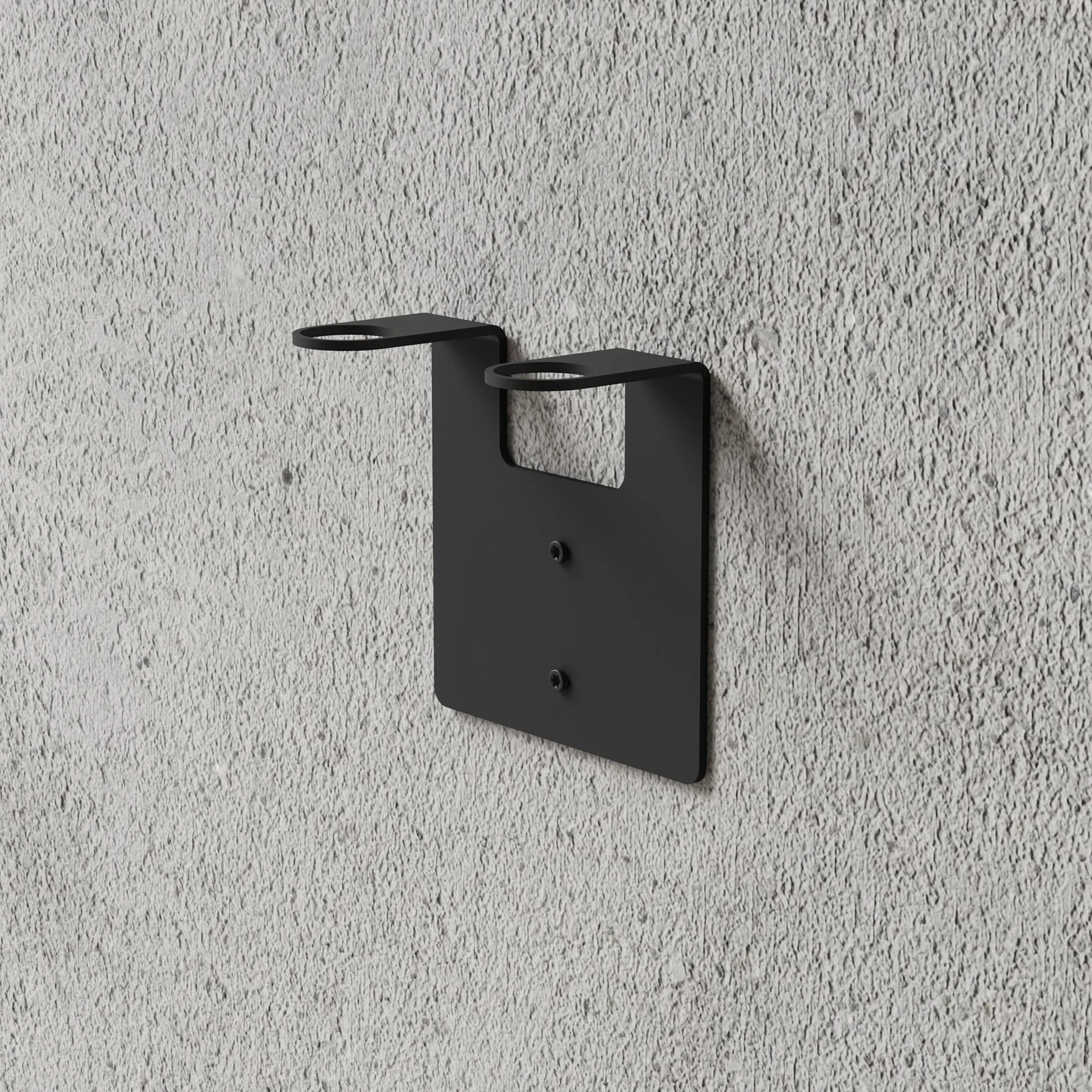 Nichba suporte para sabonete, Preto, duplo Nichba