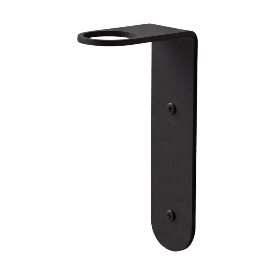 Nichba suporte para sabonete, Preto, simples Nichba