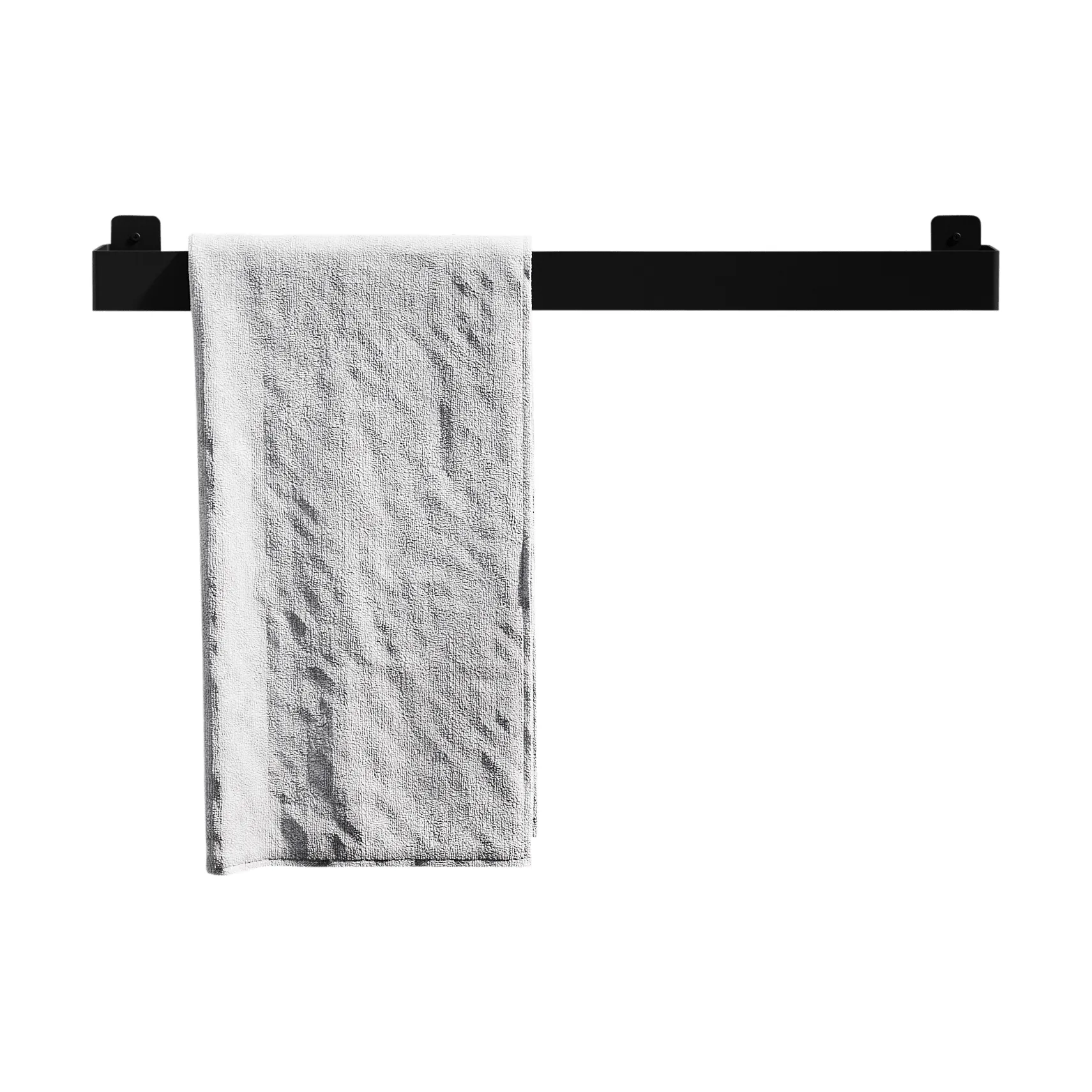 Nichba suporte para toalhas, Black Nichba