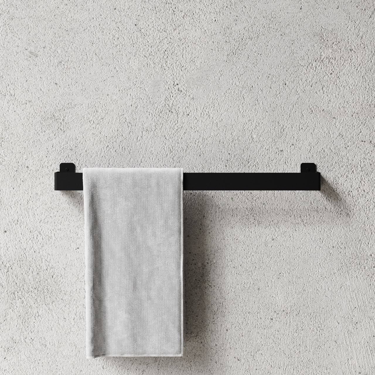Nichba suporte para toalhas, Black Nichba
