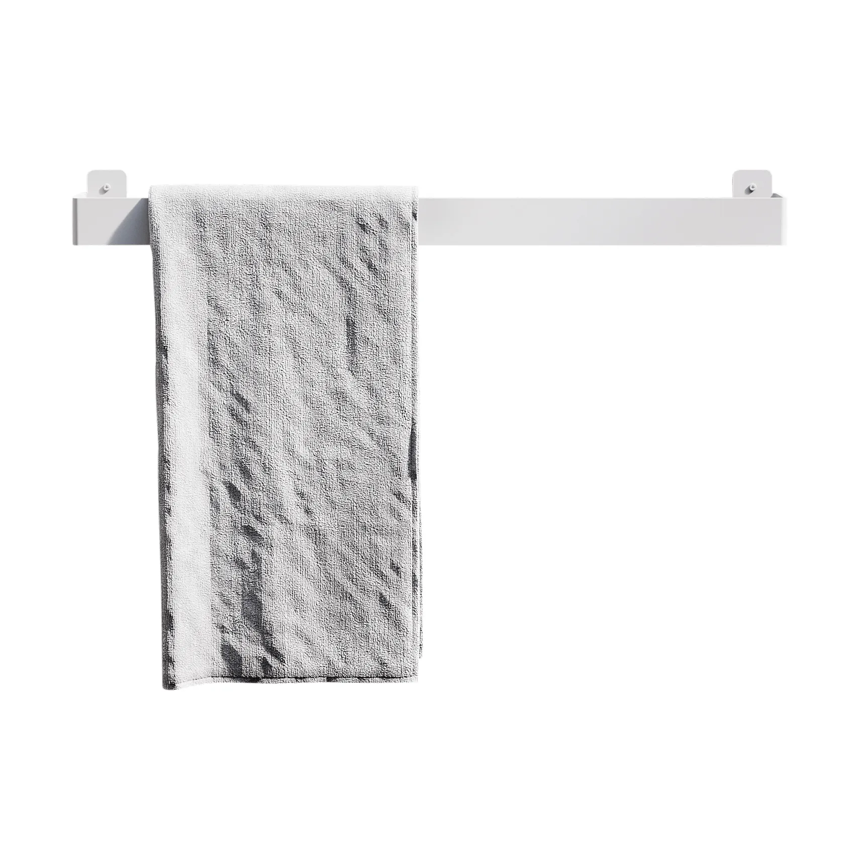 Nichba suporte para toalhas, Branco Nichba