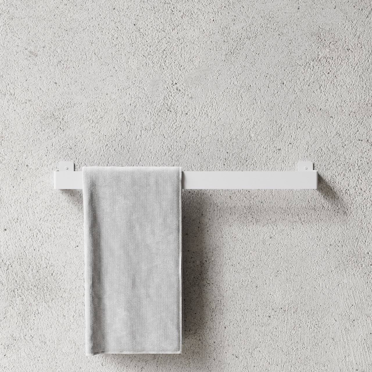 Nichba suporte para toalhas, Branco Nichba