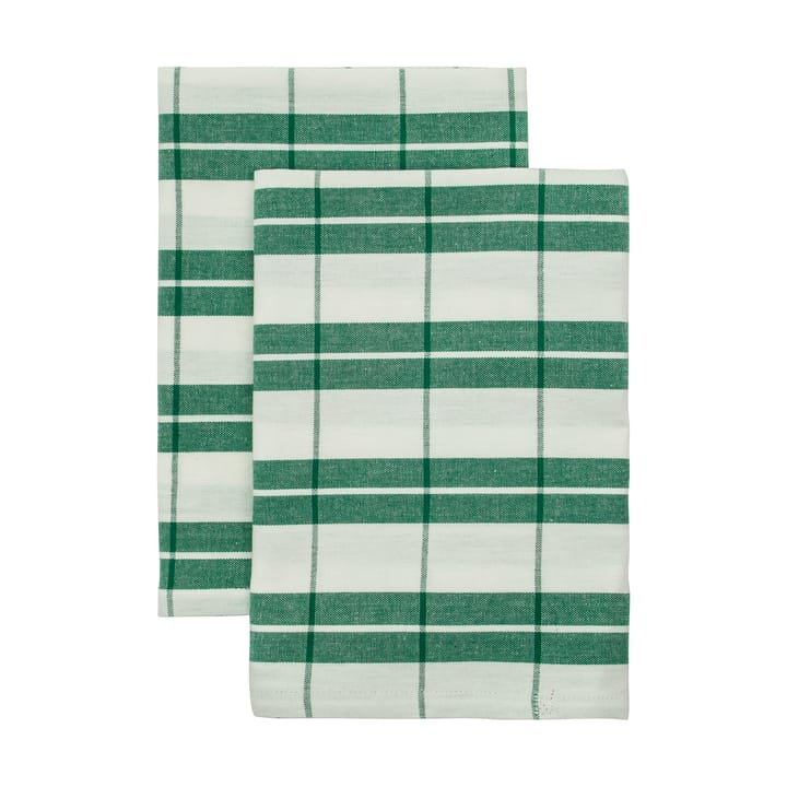 Chef toalha de cozinha 50x70 cm - Verde-branco - Nicolas Vahé