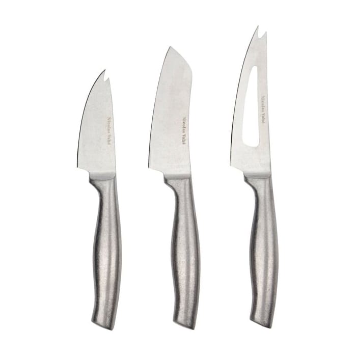 Conjunto 3 facas queijo Fromage , Aço inoxidável Nicolas Vahé