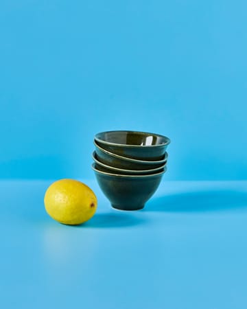 Hala tigela Ø12 cm 4 unidades - Verde - Nicolas Vahé