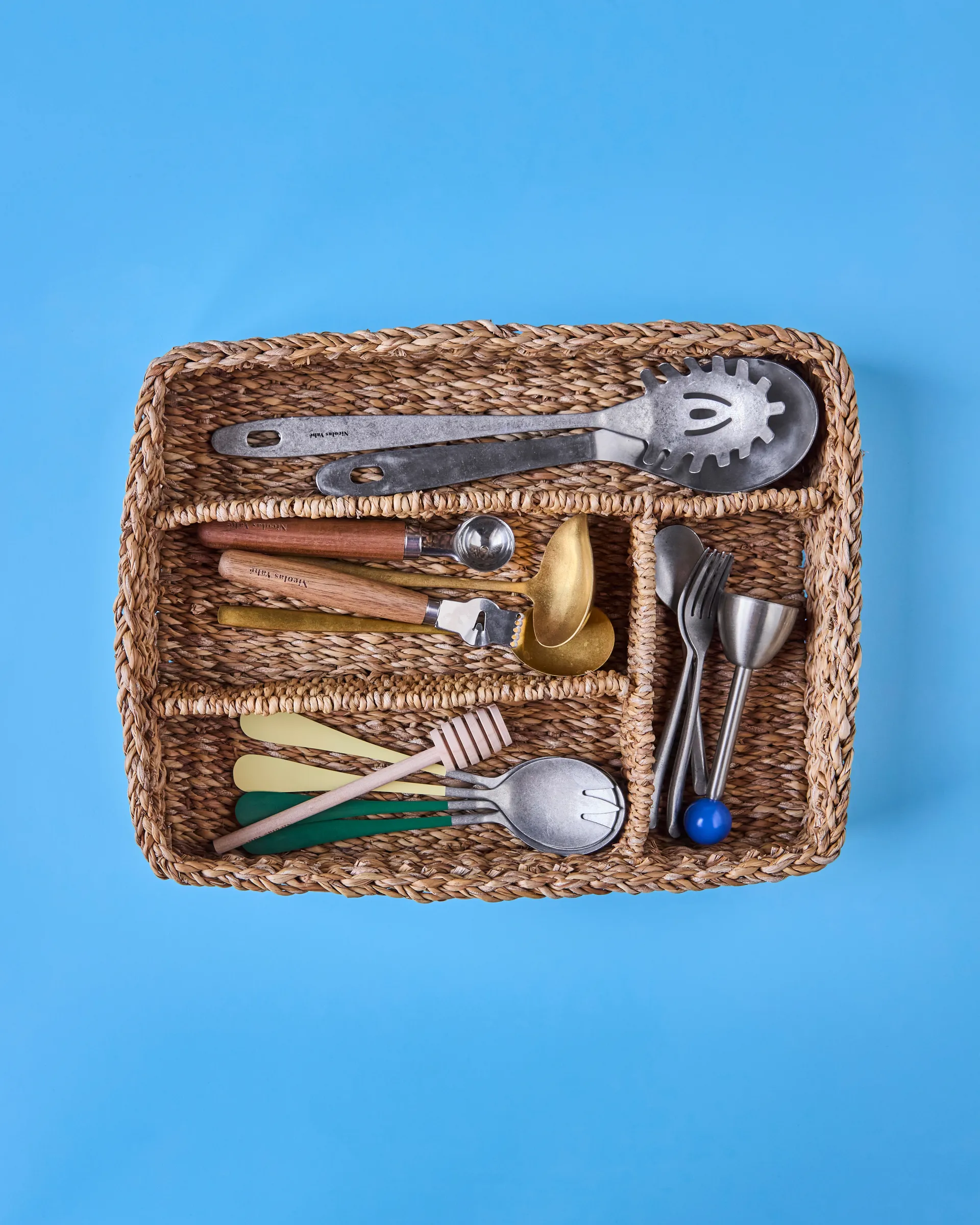 Naba cesto organizador 27x35 cm, Natural Nicolas Vahé